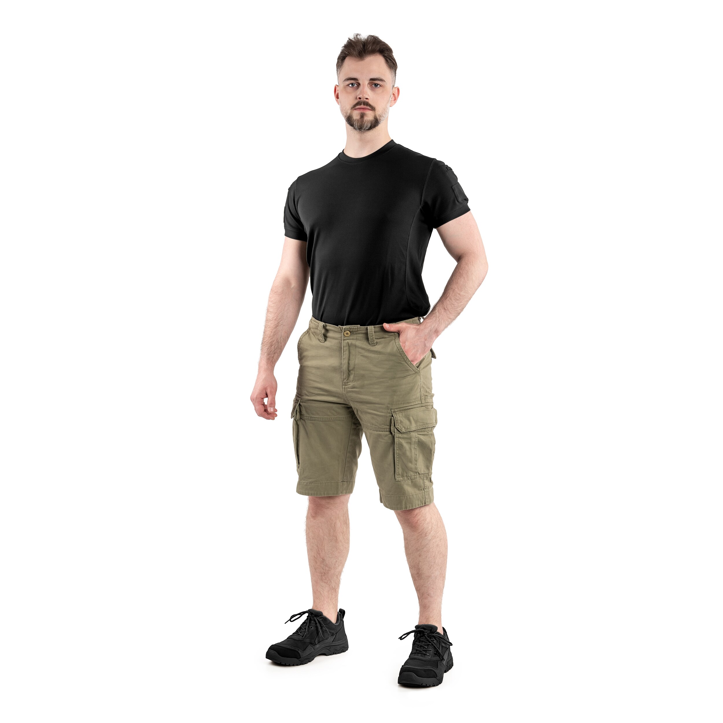 Шорти Mil-Tec Vintage Prewash - OD Green