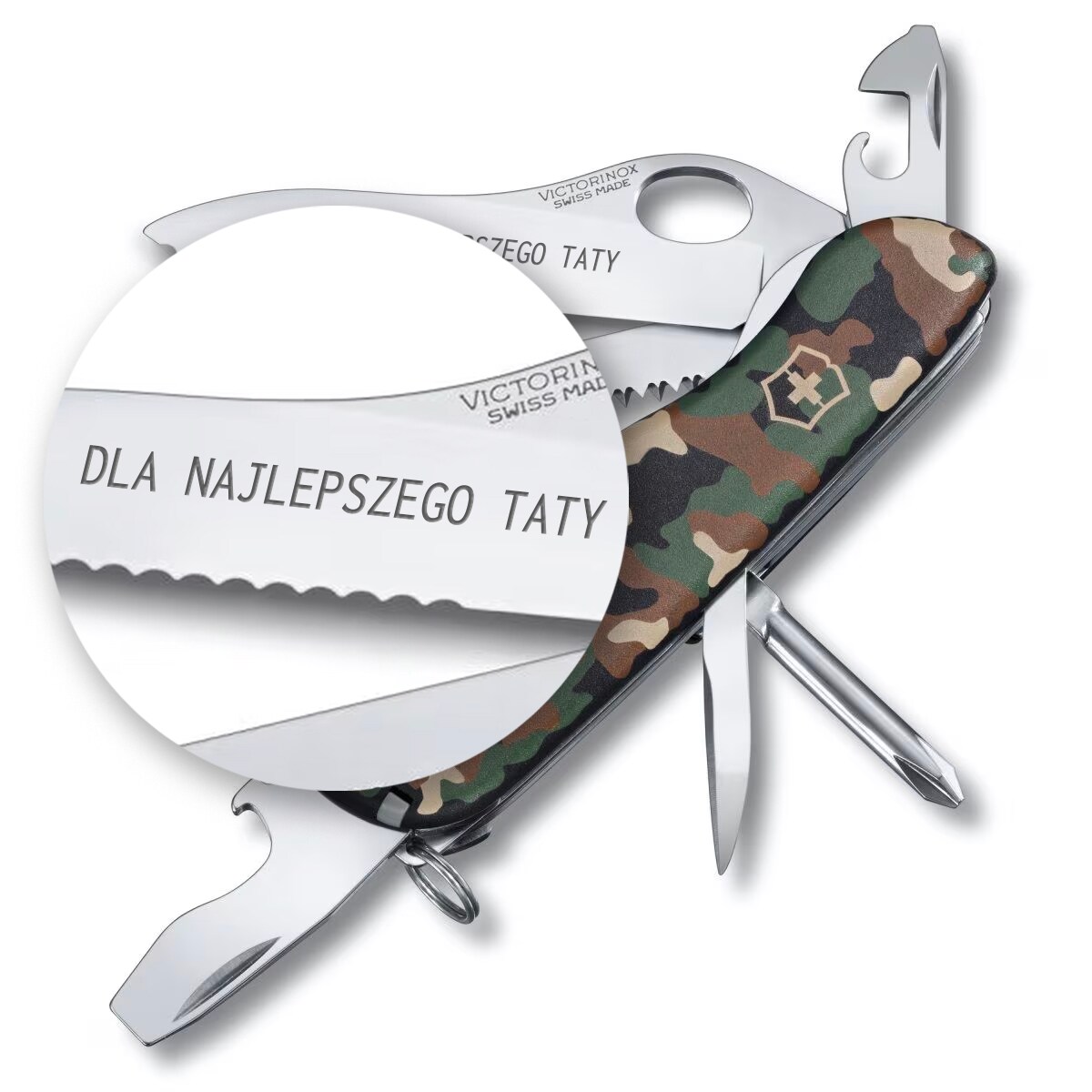 Багатофункціональний ніж Victorinox Trailmaster One Hand Camouflage