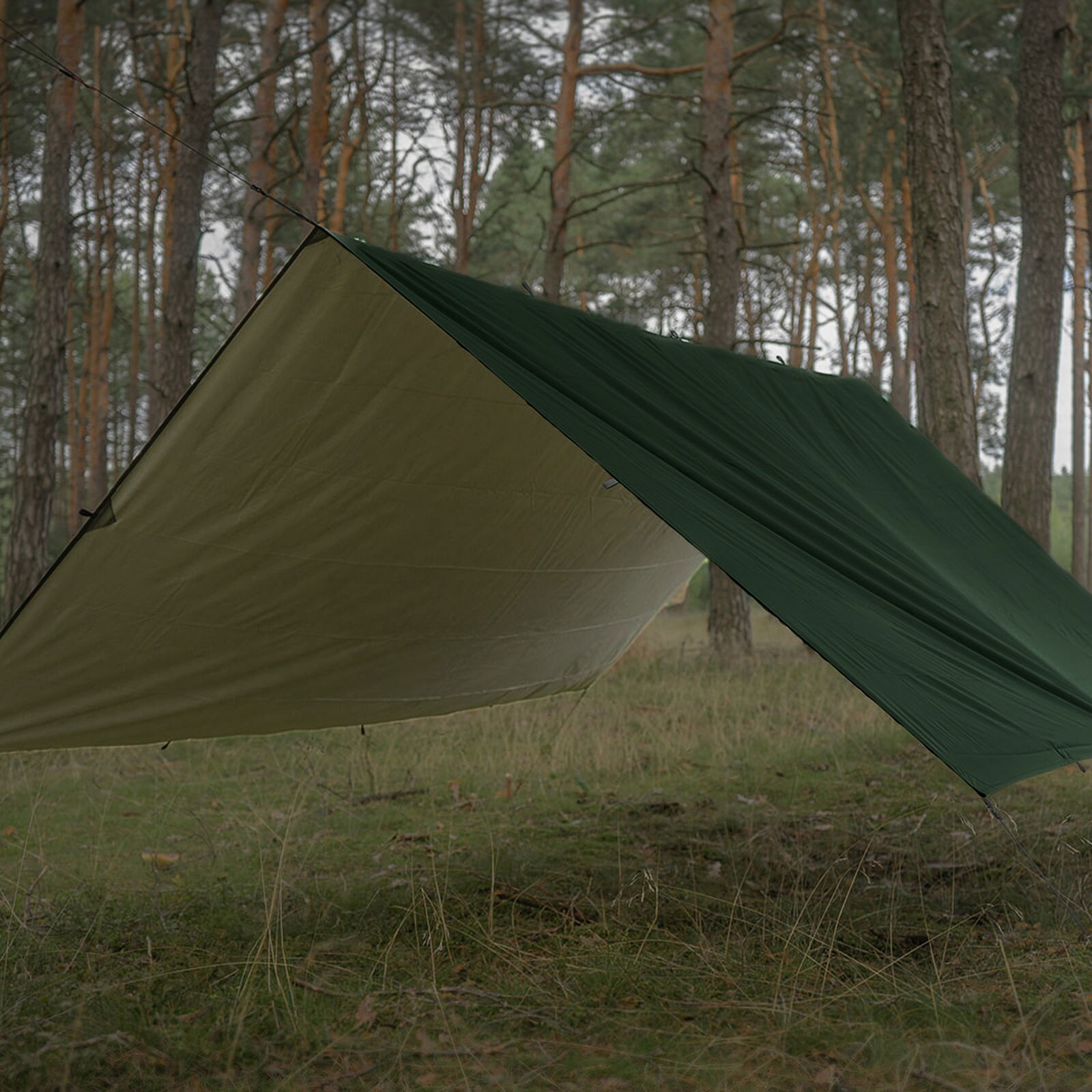 Płachta biwakowa TigerWood Termo Tarp 3 x 2 m - Green