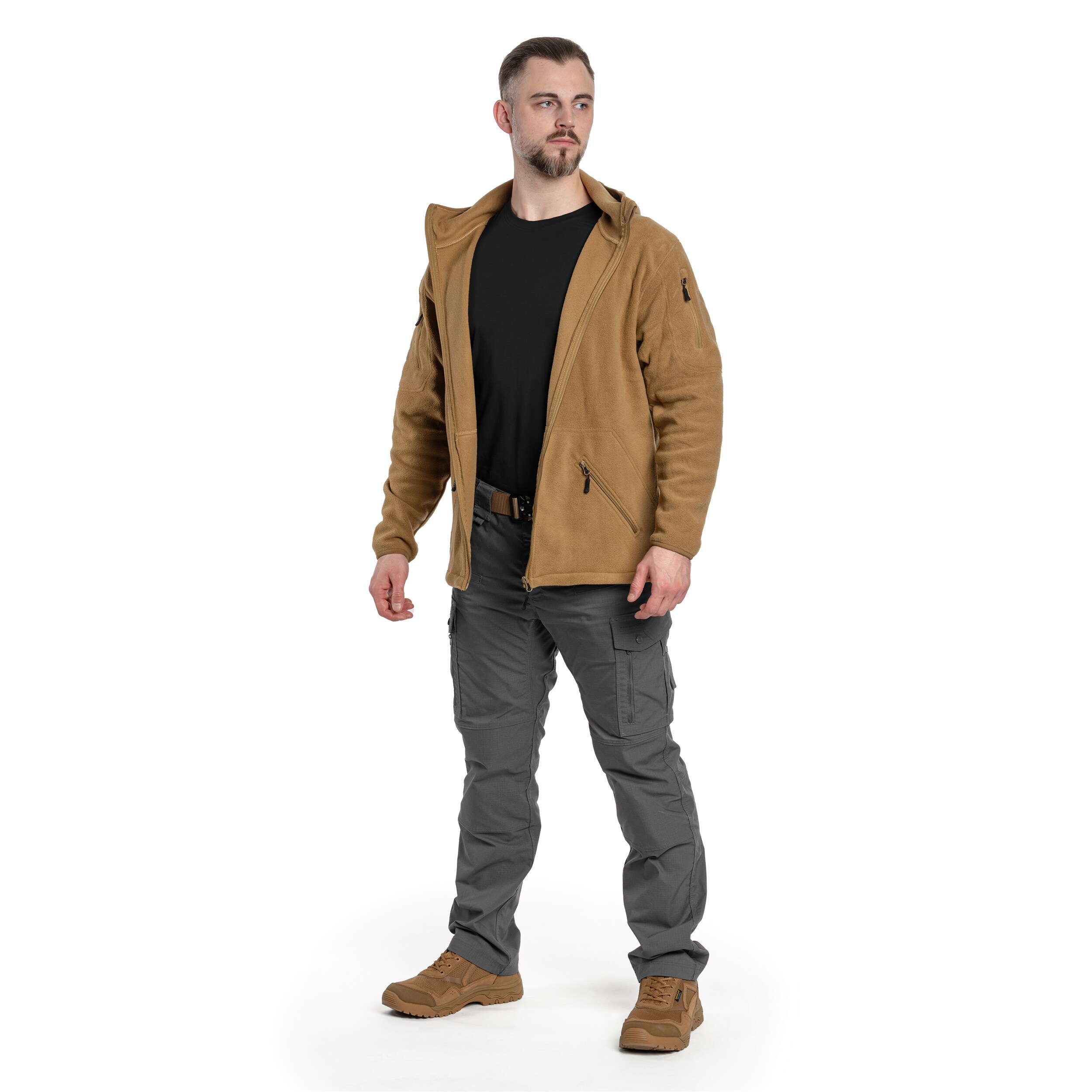 Флісова кофта MFH Tactical - Coyote