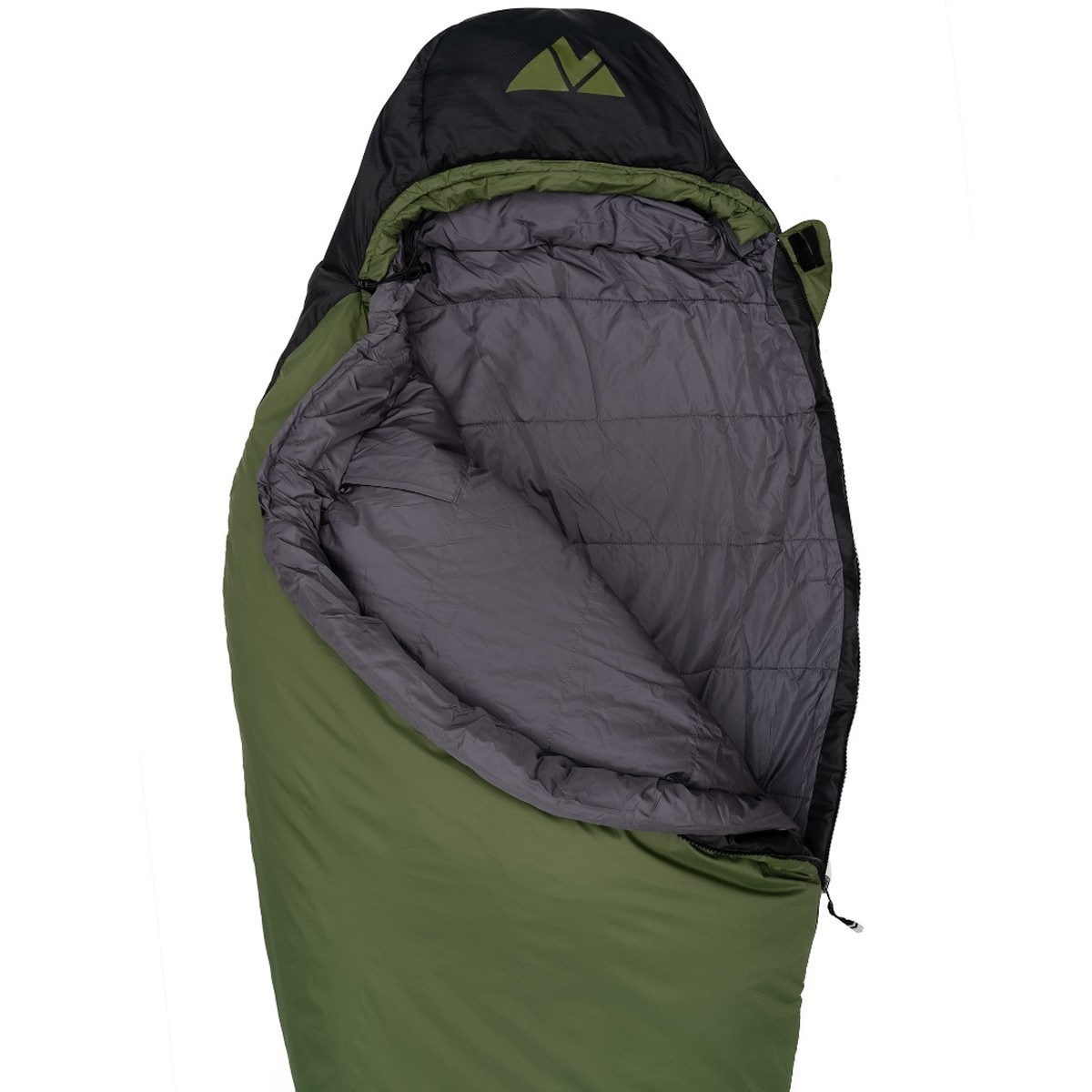 Спальний мішок Volven Expedition Оливковий - правий