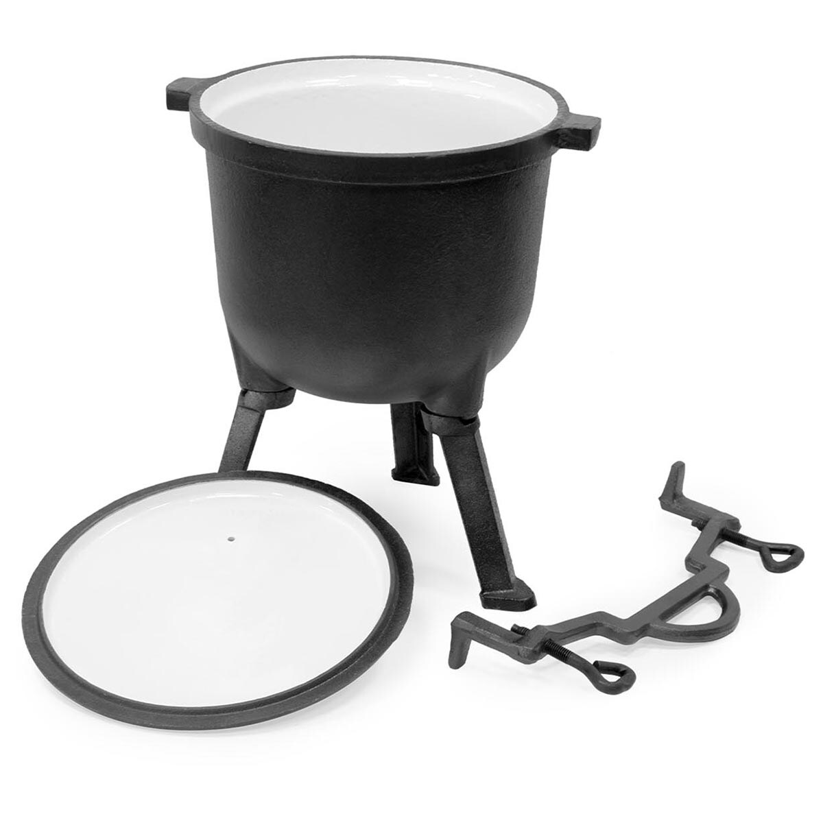 Казан емальований чавунний Meyerhoff 15 л на вогнище