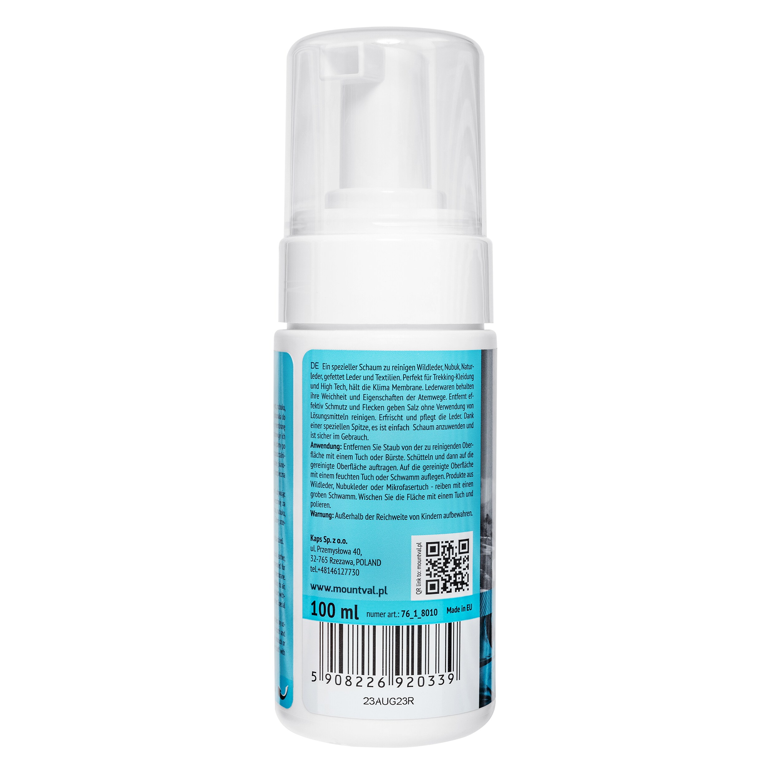 Піна для чищення Mountval Shampoo 100 мл