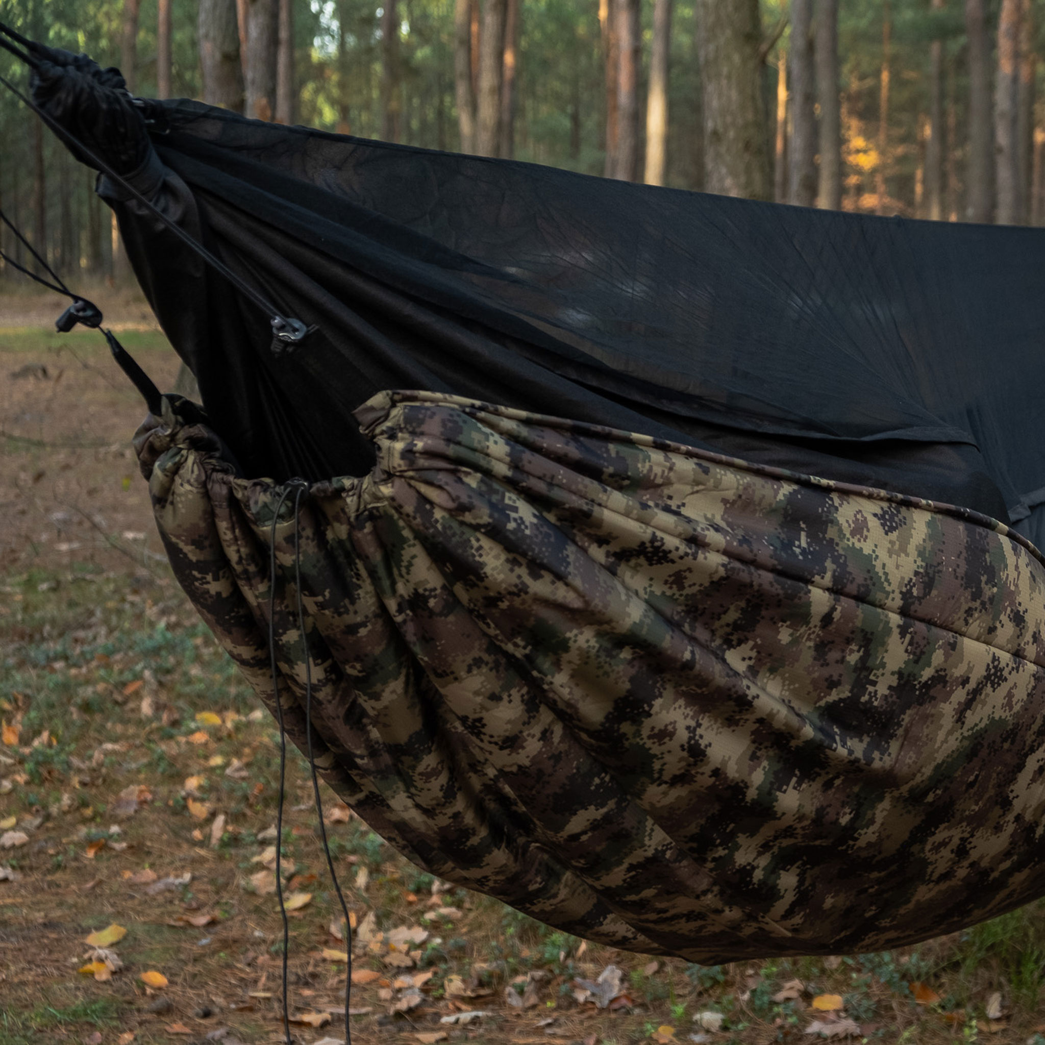Podpinka hamakowa TigerWood Underquilt Marra 2.0 230 cm - Camo