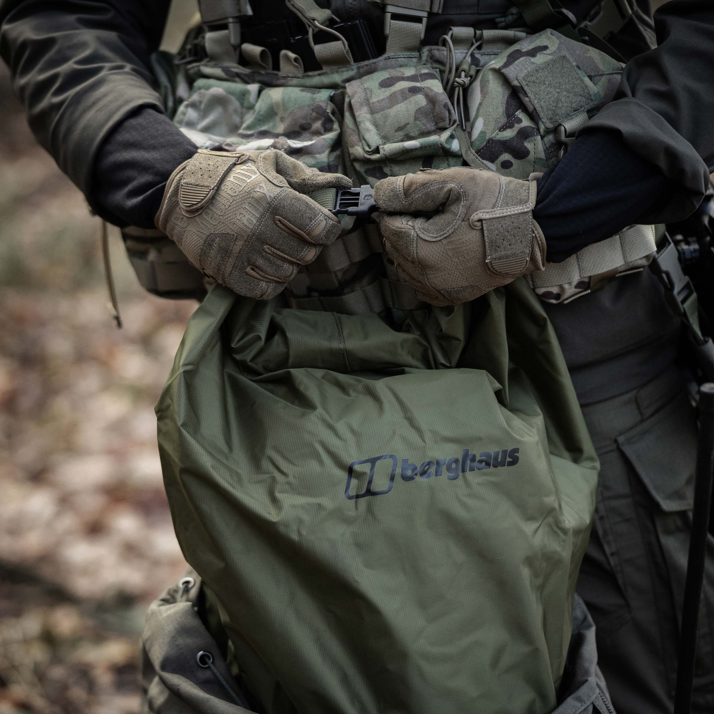 Водонепроникний мішок Berghaus Tactical MMPS Liner with valve 70 л - Cedar
