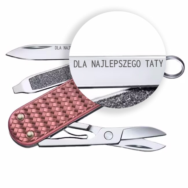 Багатофункціональний ніж Victorinox Classic Precious Alox - Gentle Rose