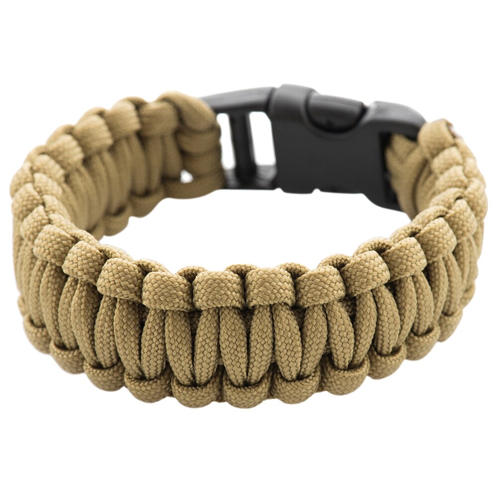 Bransoletka Paracord M-Tac klamra - Coyote