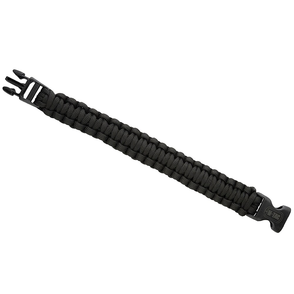 Bransoletka Paracord M-Tac klamra - Black