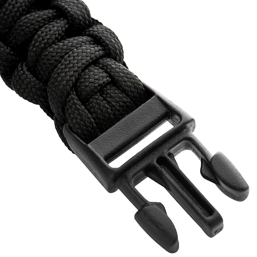 Bransoletka Paracord M-Tac klamra - Black