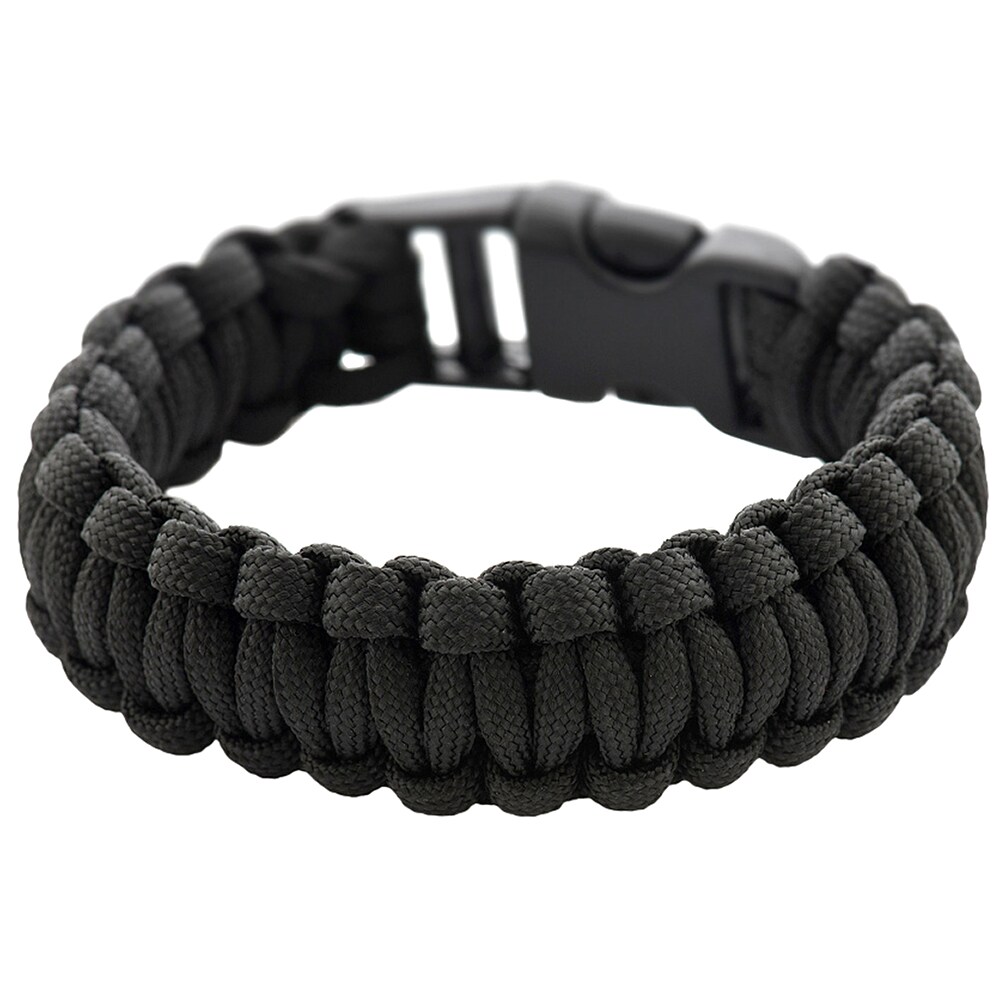 Bransoletka Paracord M-Tac klamra - Black