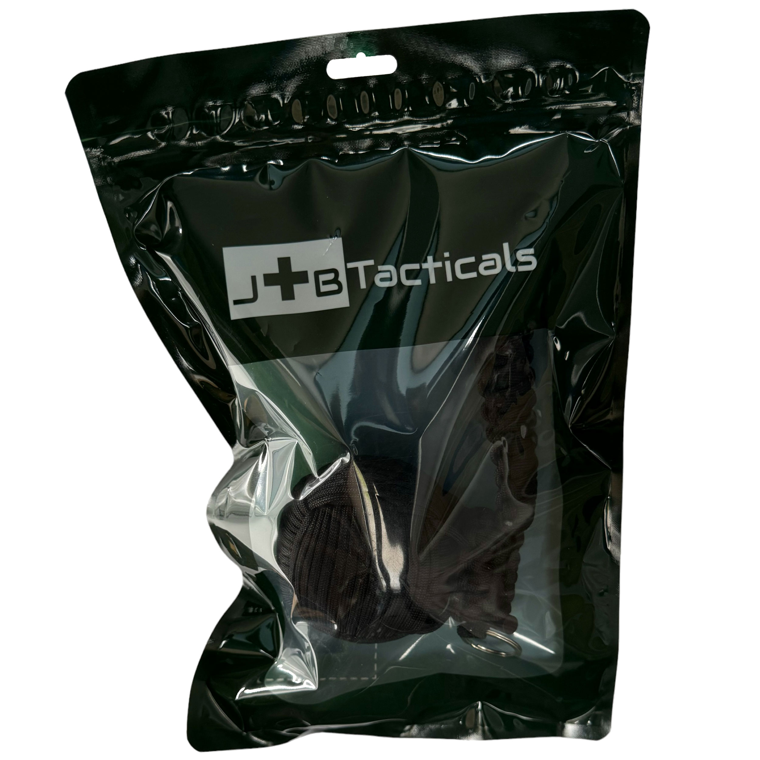 Набір для виживання JB Tacticals Survival Kit Paracord Granat 38в1 - Чорний