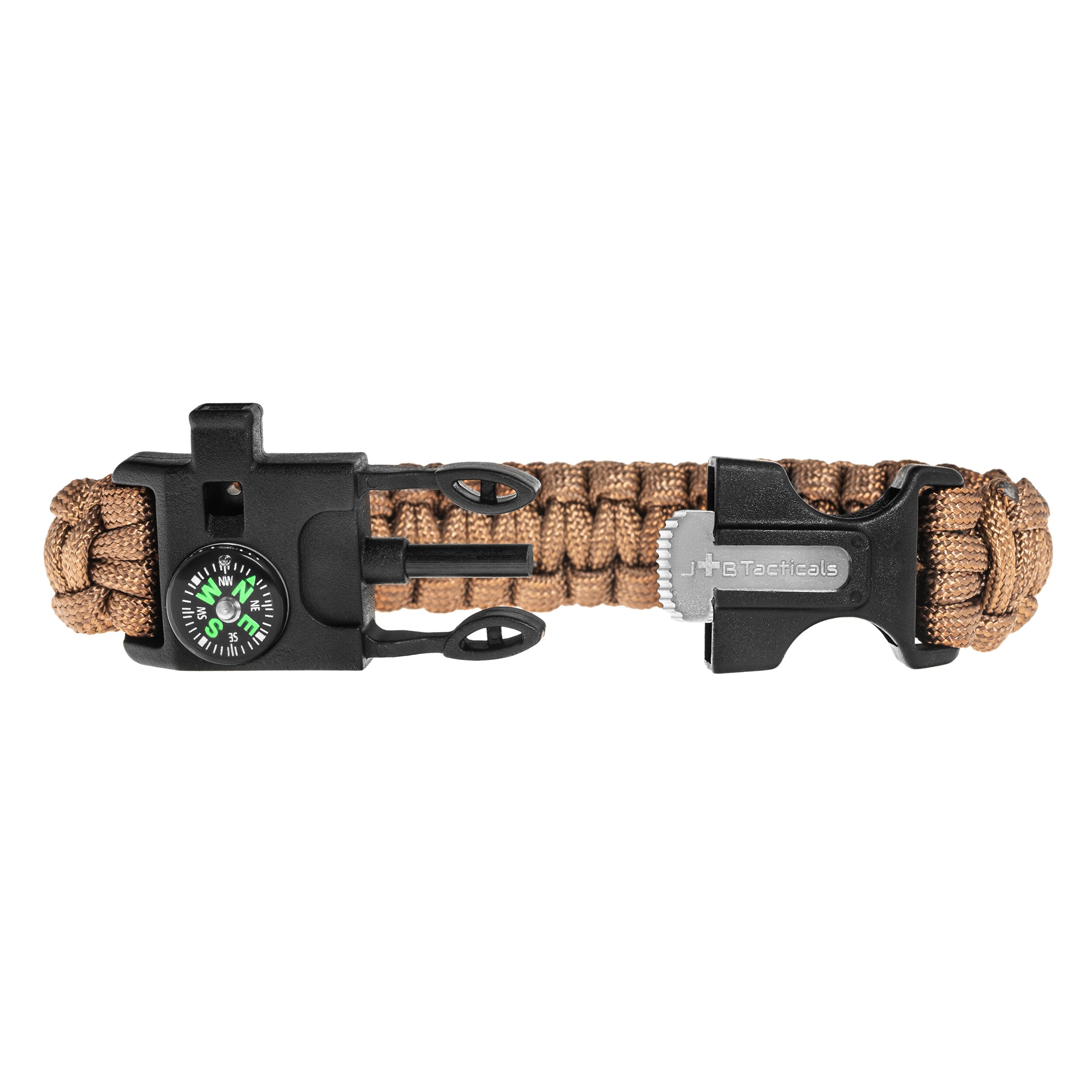 Браслет Paracord JB Tacticals JB-37 - Коричневий