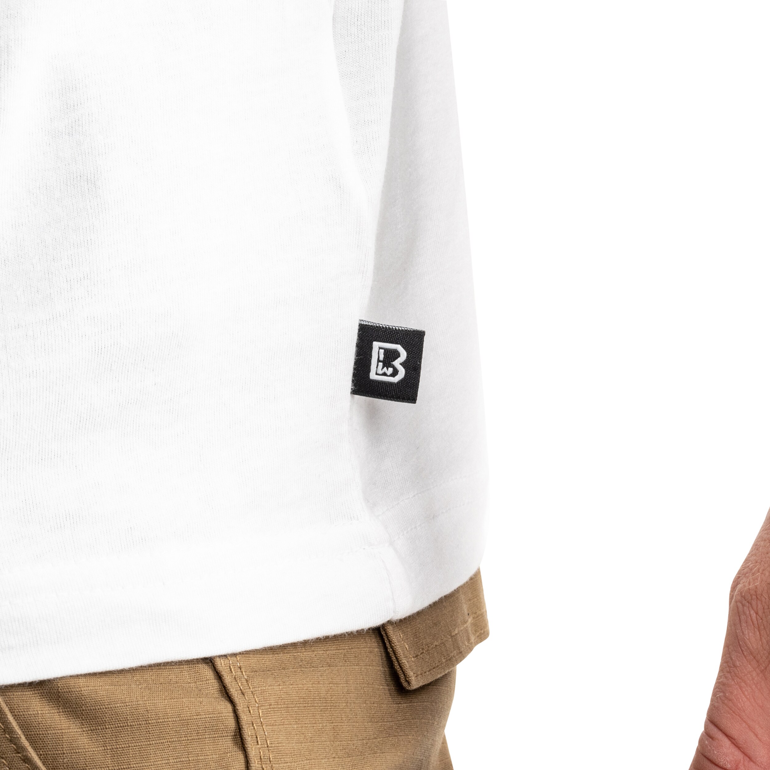 Футболка Brandit Premium Long Sleeve Shirt - White