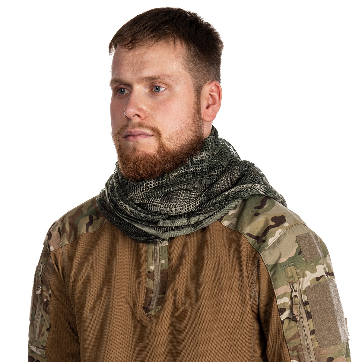 Персональна маскувальна сітка Brandit Commando Net Scarf - Woodland