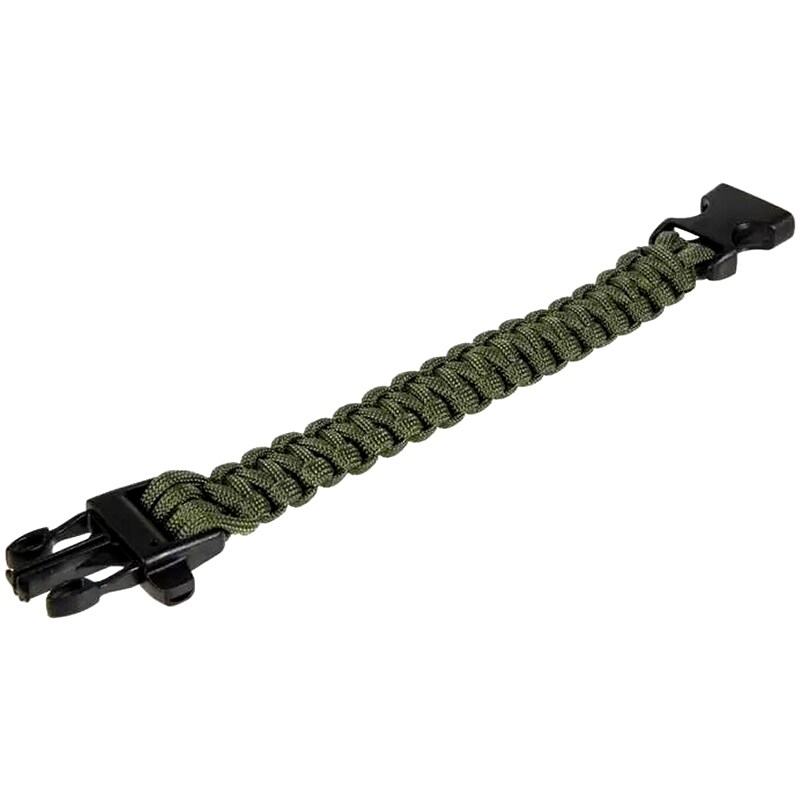 Браслет Paracord Element пряжка зі свистком - Olive Drab