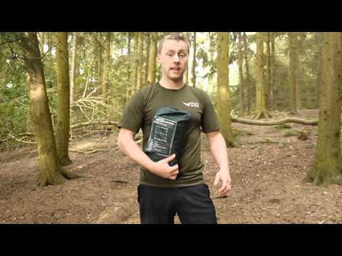 DD Hammocks Tarp 3x3 Limited Edition кемпінгове простирадло - лісовий зелений