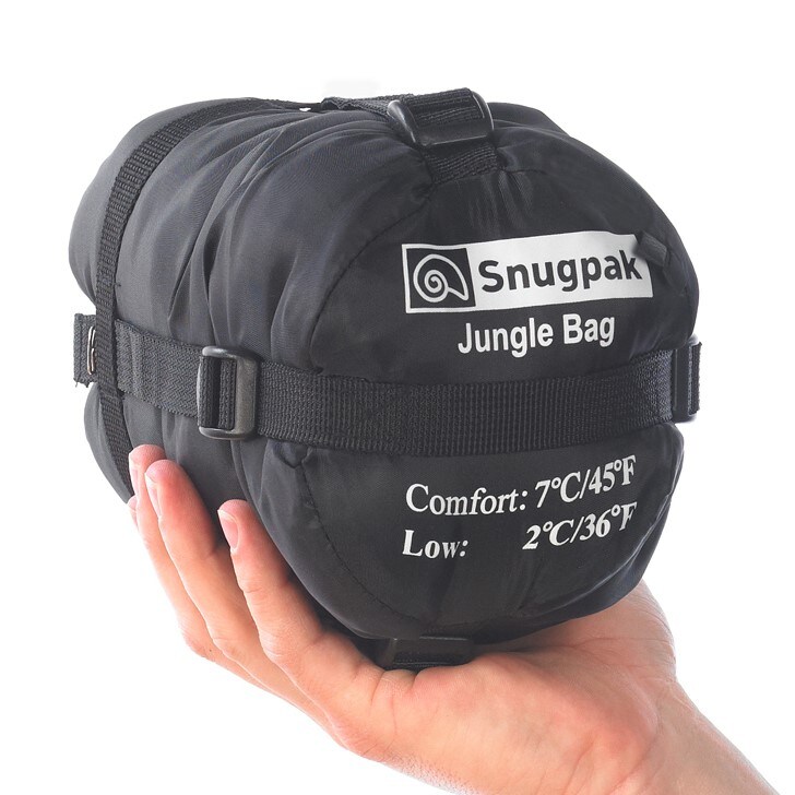 Спальний мішок Snugpak Jungle Bag Black - правий