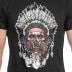 Koszulka T-Shirt Voyovnik Indian Chief - czarna 