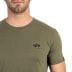 Koszulka T-shirt Alpha Industries Basic Small Logo - Olive