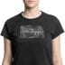 Koszulka T-shirt damska Pentagon Contour - Black
