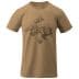 Koszulka T-shirt Helikon Mountain Stream - U.S. Brown