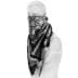 Arafatka chusta ochronna Mil-Tec Stars Black/White