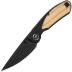 Nóż składany Bestech Knives Lito - Black Stonewash/Titanium Olive Wood