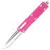 Nóż sprężynowy CobraTec OTF Small Drop-Point - Sidewinder Pink