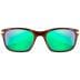 Okulary taktyczne Wiley X Helix - Captivate Polarized Green Mirror/Gloss Demi Brown