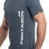 Футболка T-shirt Pentagon Vertical - Charcoal Blue