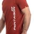 Koszulka T-shirt Pentagon Vertical - Maroon Red