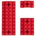 Накладки для рейки RIS F-Factory конструктор - Red