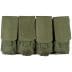Ładownica na 4 magazynki MFH  Ammo Pouch 4 Compartments MOLLE - OD Green