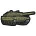 Naszywka M-Tac Leopard 2 3D PVC - Olive