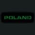 Бейдж M-Tac Poland Laser Cut - Black Luminate