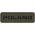 Бейдж M-Tac Poland Laser Cut - Ranger Green/Black