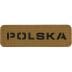 Naszywka M-Tac Polska Laser Cut - Coyote/Black