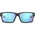 Okulary przeciwsłoneczne Olife Matte Black Frame Blue Revo