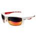 Okulary przeciwsłoneczne OPC Pro Sport Everest White Red/Red Revo z polaryzacją