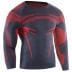 Koszulka termoaktywna Brubeck Dry Long Sleeve - Granatowa/Czerwona