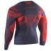 Koszulka termoaktywna Brubeck Dry Long Sleeve - Granatowa/Czerwona