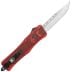 Nóż sprężynowy CobraTec OTF Medium - Red and Graphite Black
