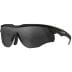 Тактичні окуляри Wiley X Rogue Comm Set 3in1 - Matte Black