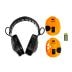 Ochronniki słuchu aktywne 3M Peltor SportTac - oliwkowy/pomarańczowy