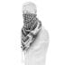 Arafatka chusta ochronna Brandit White/Black