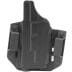 Kabura OWB prawa Bravo Concealment do pistoletu Glock 19/19X/19M/19 MOS/23/32/45/Shadow Systems MR920 z latarką TLR-7A - Black 