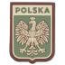 Badge 101 Inc. 3D герб Польщі - мультикамо