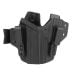 Kabura Doubletap Gear Kydex IWB Appendix Solid z ładownicą do pistoletów Glock 17 - Black