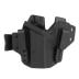 Кобура Doubletap Gear Kydex IWB Appendix Solid з підсумком для пістолетів Glock 19 - Black