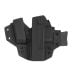 Кобура Doubletap Gear Kydex IWB Appendix Solid з підсумком для пістолетів Glock 19 - Black